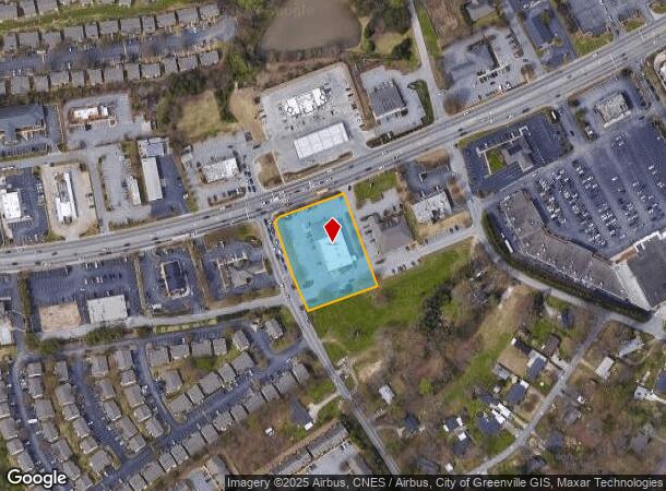 315 W Butler Rd, Mauldin, SC Parcel Map