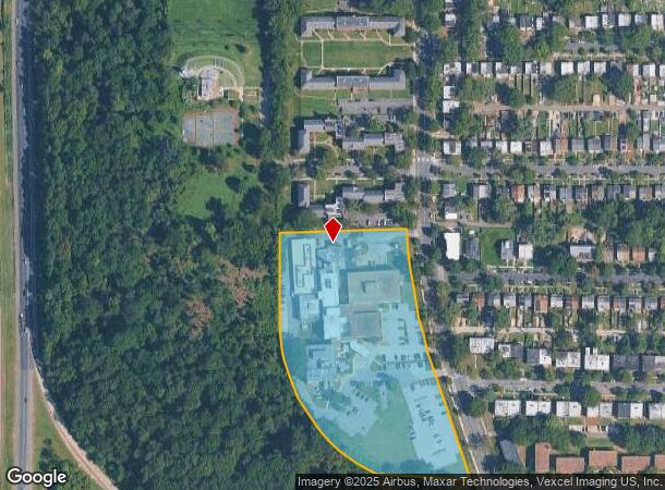  4601 Martin Luther King Jr Ave Sw, Washington, DC Parcel Map