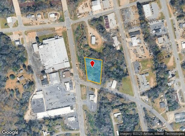  910 S Wayne St, Milledgeville, GA Parcel Map