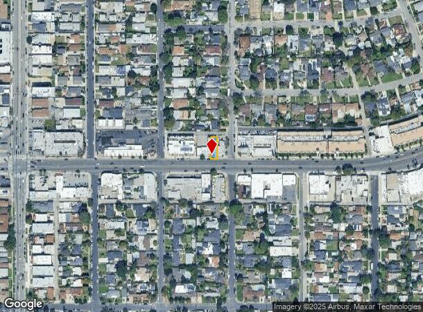 10443 Magnolia Blvd, North Hollywood, CA Parcel Map