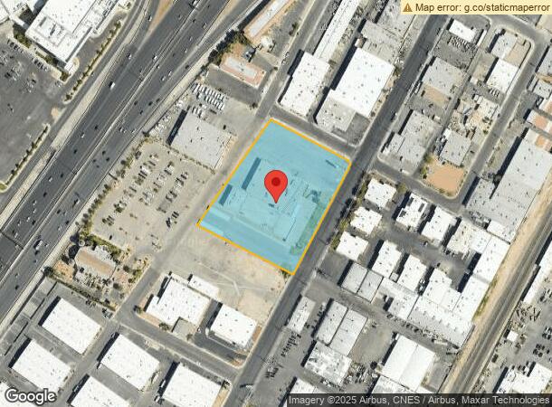  2753 S Highland Dr, Las Vegas, NV Parcel Map