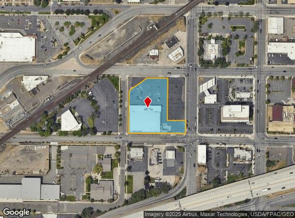  1617 W 3Rd Ave, Spokane, WA Parcel Map