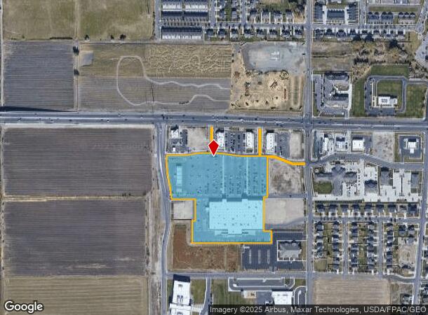  1117 W 400 S, Springville, UT Parcel Map