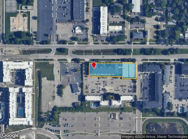  1231 Michigan Ave, East Lansing, MI Parcel Map