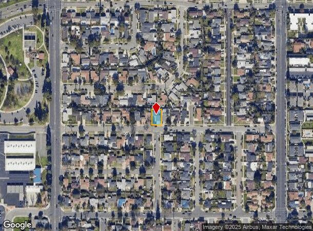  1139 W Sycamore Ave, Orange, CA Parcel Map
