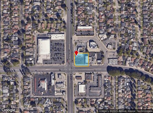  5802 Bellflower Blvd, Lakewood, CA Parcel Map