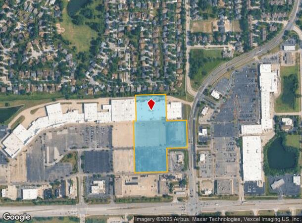  1212 75Th St, Downers Grove, IL Parcel Map