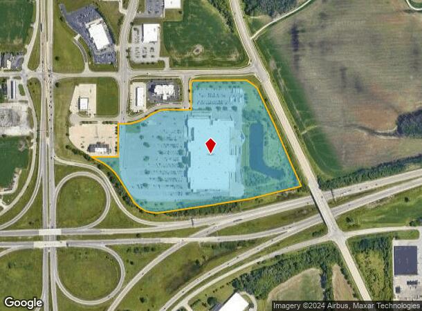  1100 Lejune Dr, Springfield, IL Parcel Map