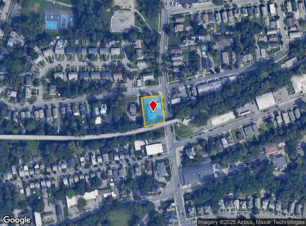  128 Washington St, Poughkeepsie, NY Parcel Map