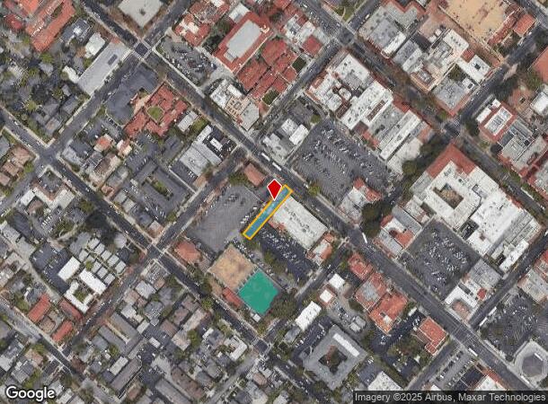  1221 Chapala St, Santa Barbara, CA Parcel Map