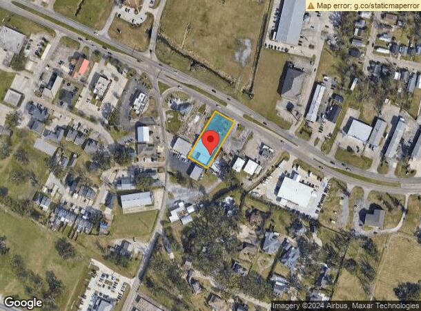  1025 W Tunnel Blvd, Houma, LA Parcel Map