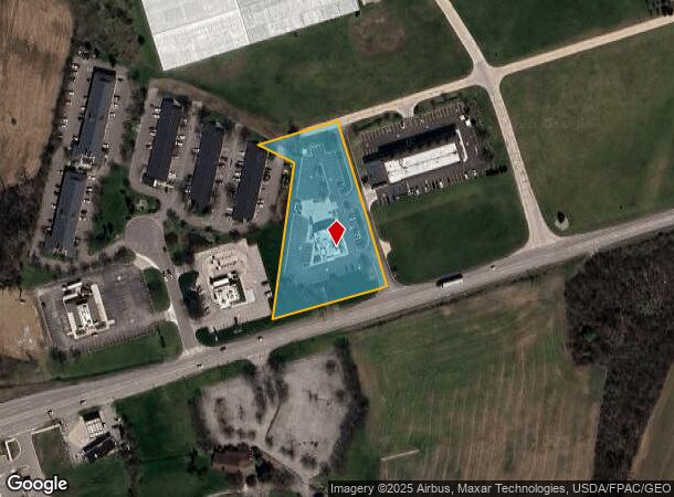 1553 N Dixie Hwy, Monroe, MI Parcel Map
