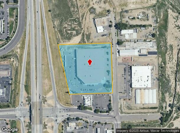  4711 Dillon Dr, Pueblo, CO Parcel Map