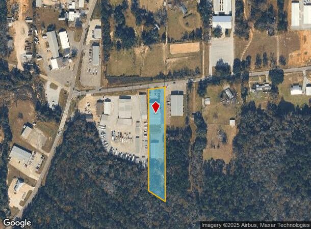 1059 Tina Ladner Vic Faye Rd, Pass Christian, MS Parcel Map