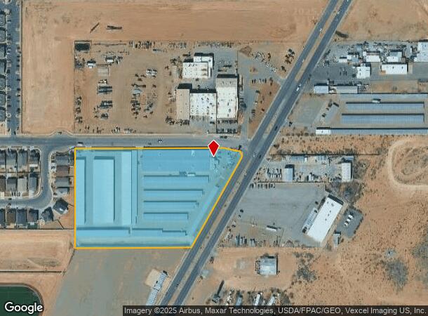 10485 Dyer St, El Paso, TX Parcel Map