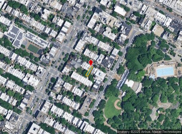 10 W 122Nd St, New York, NY Parcel Map