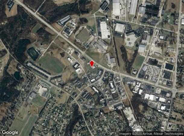 221 W John Rowan Blvd, Bardstown, KY Parcel Map
