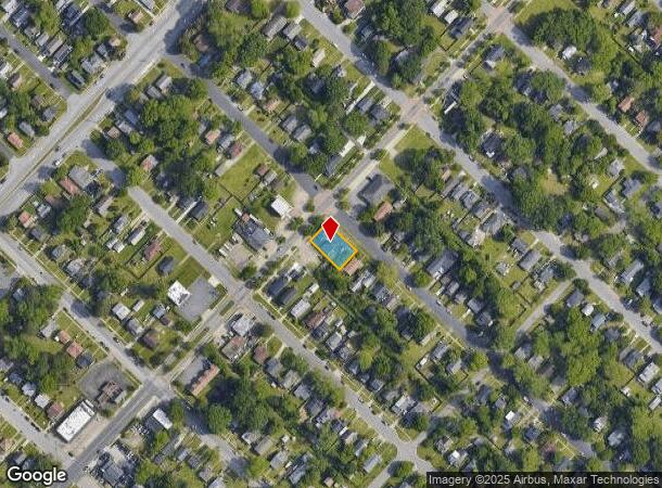  820 Kecoughtan Rd, Hampton, VA Parcel Map