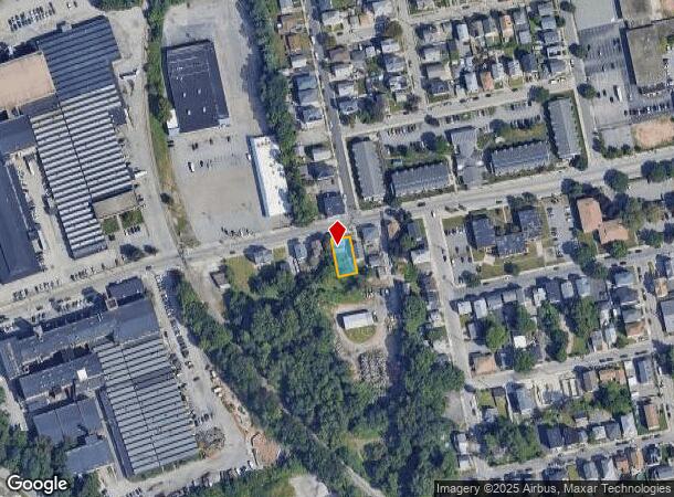  452 Mineral Spring Ave, Pawtucket, RI Parcel Map