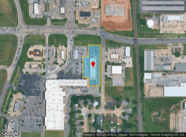  2014 S I 35 Service Rd, Moore, OK Parcel Map
