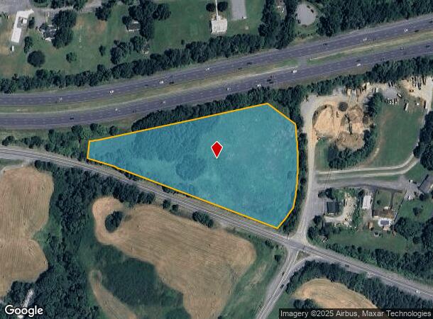 W Baldwin Rd W, MD Parcel Map