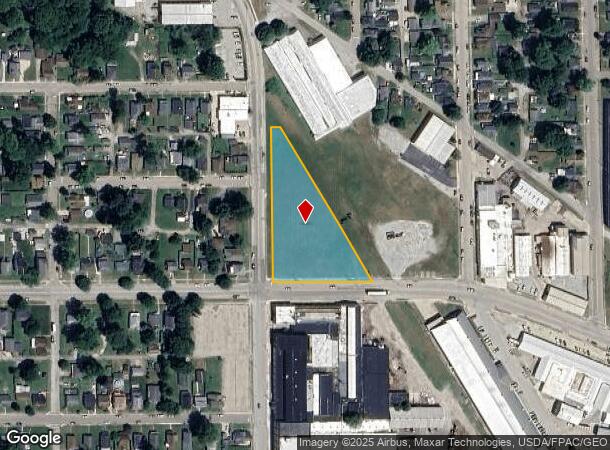  Clark Ave, Piqua, OH Parcel Map