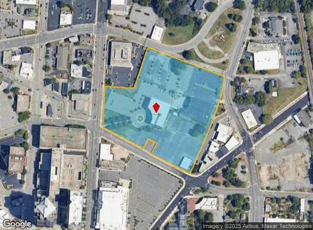 400 N Elm St, Greensboro, NC Parcel Map