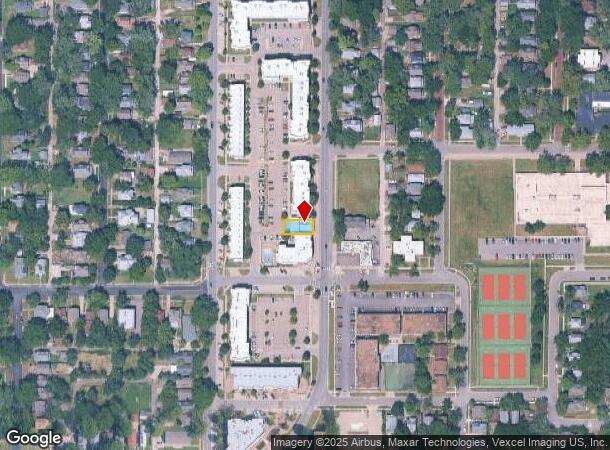  1415 Sw Lane St, Topeka, KS Parcel Map