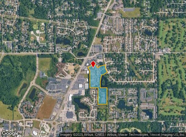 1600 Pointe Dr, Valparaiso, IN Parcel Map