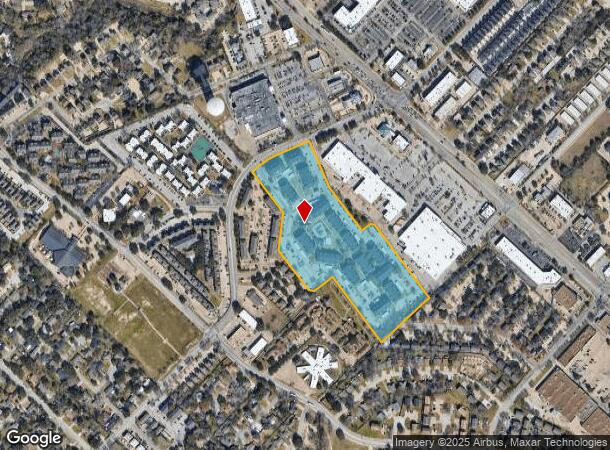  1800 Holleman Dr, College Station, TX Parcel Map