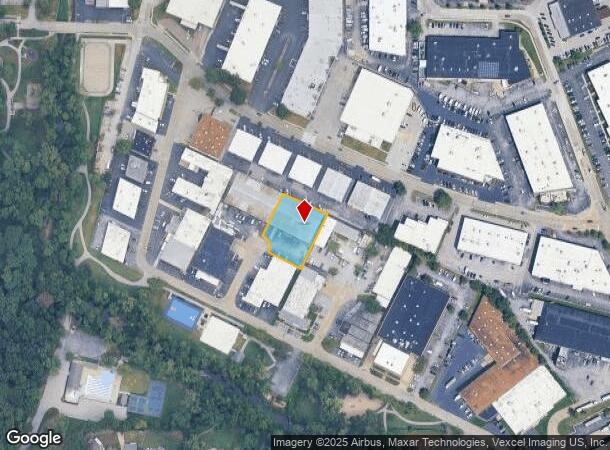 623 Hanley Industrial Ct, Saint Louis, MO Parcel Map