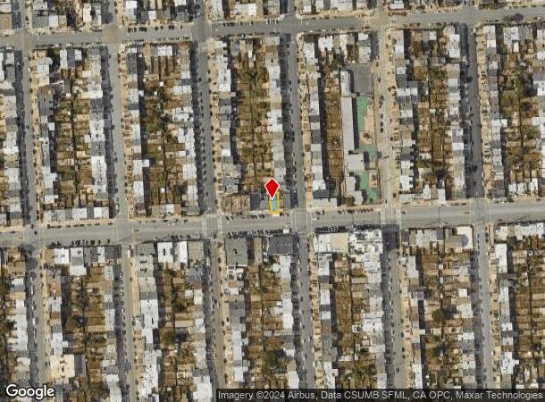  3814 Noriega St, San Francisco, CA Parcel Map