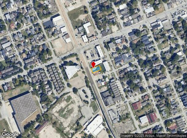  1804 N Main St, Houston, TX Parcel Map