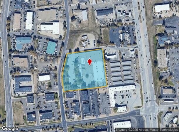  10338 S Progress Way, Parker, CO Parcel Map