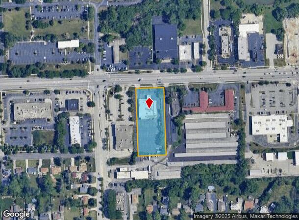  233 E Roosevelt Rd, Lombard, IL Parcel Map