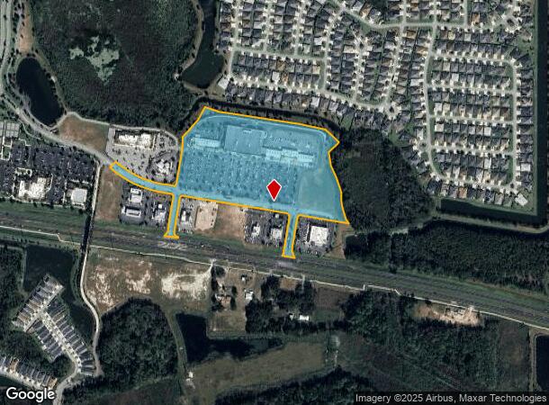  695 Kristine Way, The Villages, FL Parcel Map