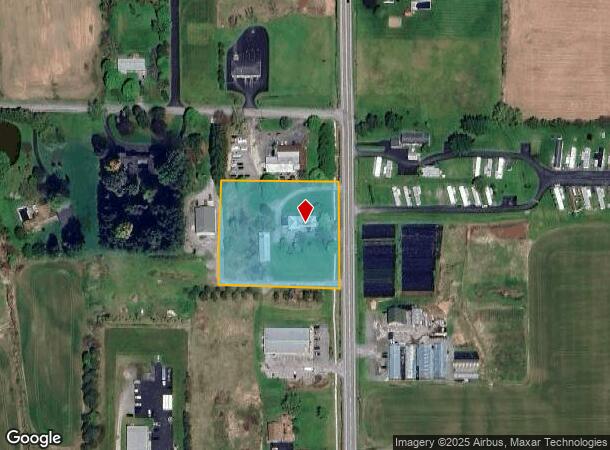 1458 Rochester St, Lima, NY Parcel Map