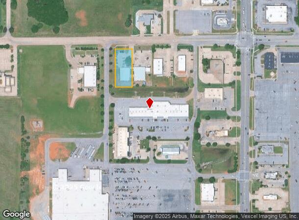  1300 W Vandament Ave, Yukon, OK Parcel Map