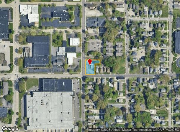  625 Grant St, Akron, OH Parcel Map