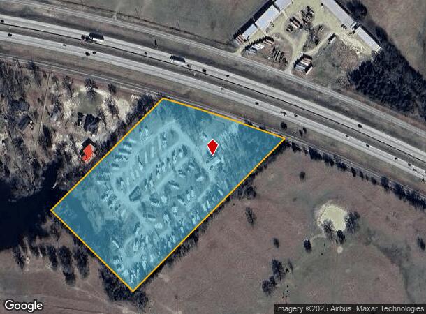 20445 Frontage Rd, Canton, TX Parcel Map