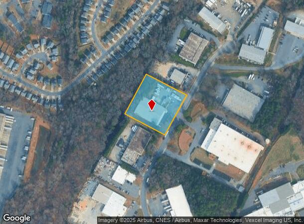  2032 Gateway Blvd, Charlotte, NC Parcel Map