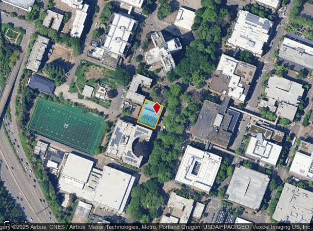  1831 Sw Park Ave, Portland, OR Parcel Map