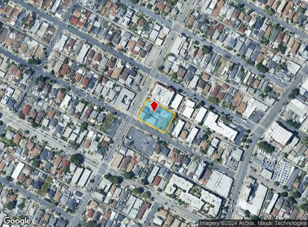  911 E 25Th St, Los Angeles, CA Parcel Map