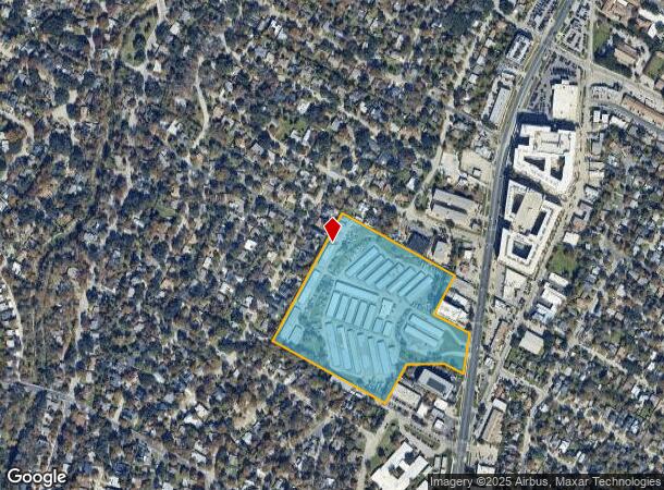 6400 Burnet Rd, Austin, TX Parcel Map