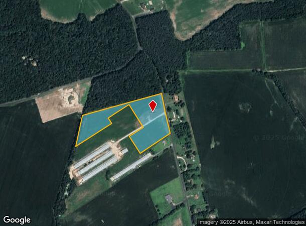 30342 Scott Land Rd, Laurel, DE Parcel Map