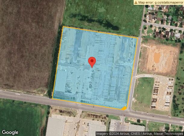  901 E Military Hwy, Pharr, TX Parcel Map