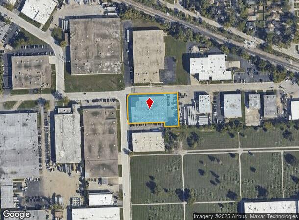  2050 S 16Th Ave, Broadview, IL Parcel Map