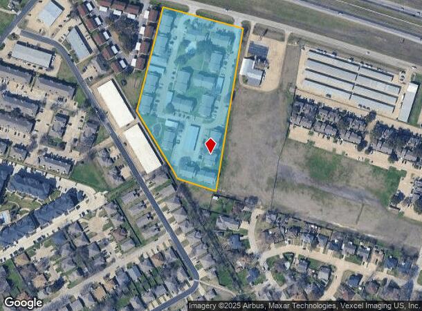 1231 W Highway 287 Byp, Waxahachie, TX Parcel Map
