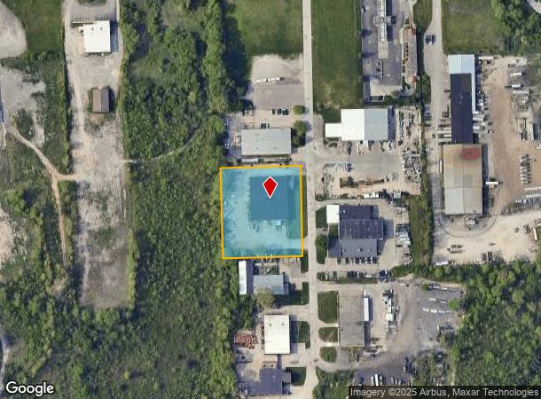 6060 Birch Rd, Flint, MI Parcel Map