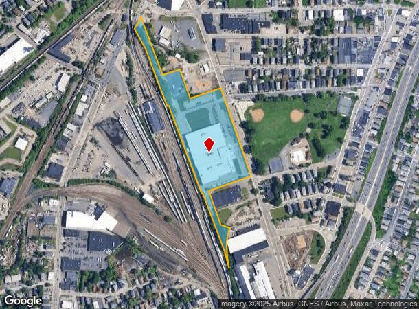  42 Quinsigamond Ave, Worcester, MA Parcel Map